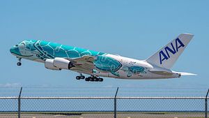 ANA Airbus A380 Passagierflugzeug.