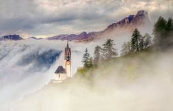 Kirche Santa Barbara, Tolpei, Dolomiten