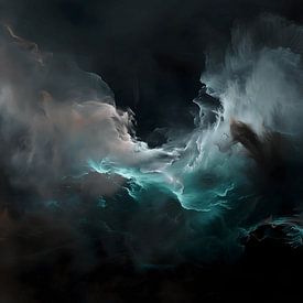 Cyberwave: Digitale Natuur in HD Metaal van Surreal Media
