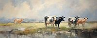 Cow portrait by ARTEO Paintings thumbnail