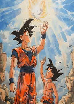 Zoon Goku van Anime Vintage