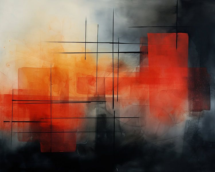 Abstrakt von Kunst Laune