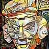Maya Maske Motiv 1 von zam art