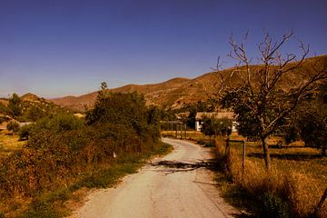 Mountain trail in Sierra Nevada near Granada by Travel.san