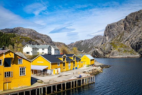 Nusfjord, fishing village on the Lofoten Islands