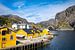 Nusfjord, village de pêcheurs des îles Lofoten sur Rietje Bulthuis
