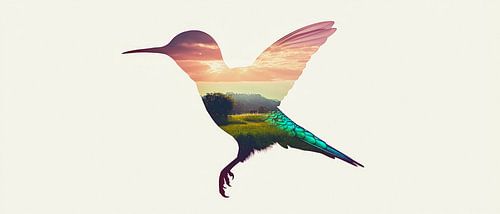 Colibri en couleurs