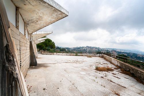 Villa libanaise abandonnée.