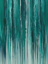 Bleu abstrait sur Imagine