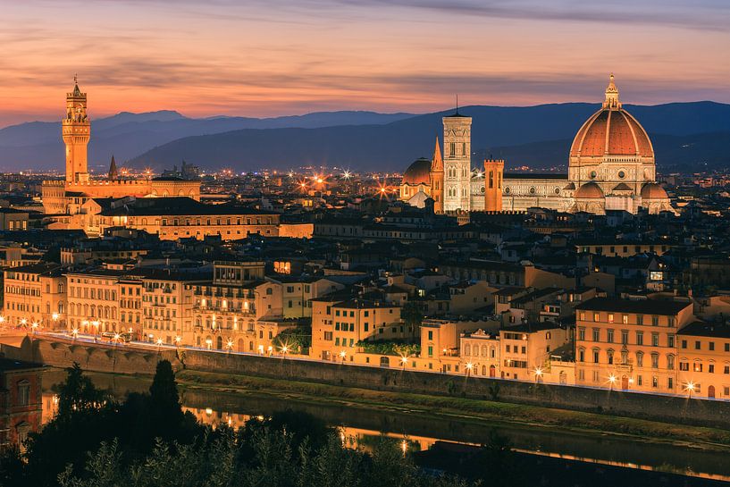 Florence de Piazzale Michelangelo par Henk Meijer Photography