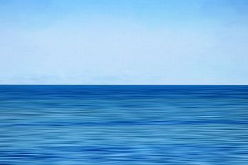 ISLAND POEL Oostzee - blauwe baltische zee van Bernd Hoyen
