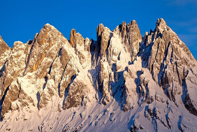 The Mandlwände on the Hochkönig by Christa Kramer