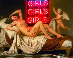 Girls Girls Girls van Rene Ladenius Digital Art