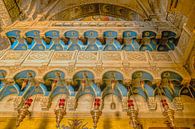 Verguld decor en mozaïken in Heilig Grafkerk, Jeruzalem, Israel van Mieneke Andeweg-van Rijn thumbnail