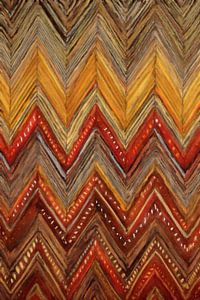 Warme Chevron-Schichten