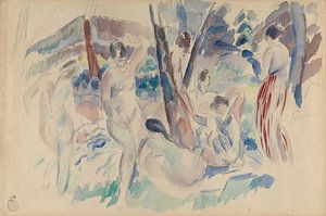 Rik Wouters - Figuren im Wald (1913)
