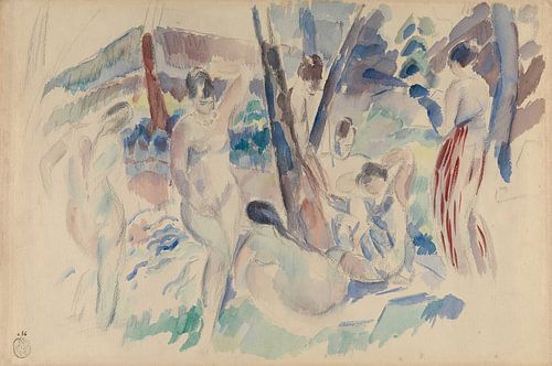 Rik Wouters - Figures in the forest (1913)