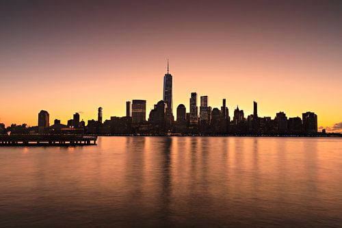 NYC Skyline Sonnenaufgang