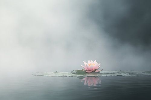 Lotus op stil water
