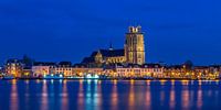 Skyline van Dordrecht met de Grote Kerk - 2 van Tux Photography thumbnail
