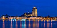 Skyline van Dordrecht met de Grote Kerk - 2