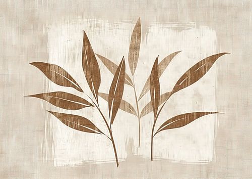 Travail doux du lin naturel