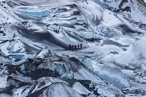 Randonnée sur glacier