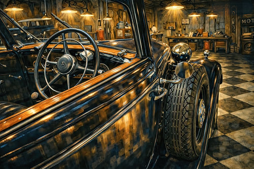 Atelier d'entretien Horch