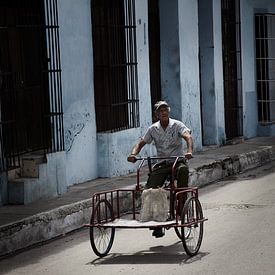 Vélo cargo cubain sur Karel Ham