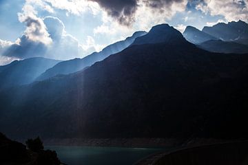 Bergtoppen van Aosta, Italie van Ester Overmars
