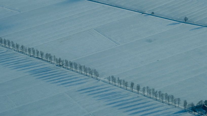 Snow from above, Netherlands by themovingcloudsphotography