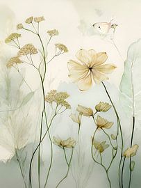 Botanische Illustration: Heiter und verträumt von Studio Pieternel