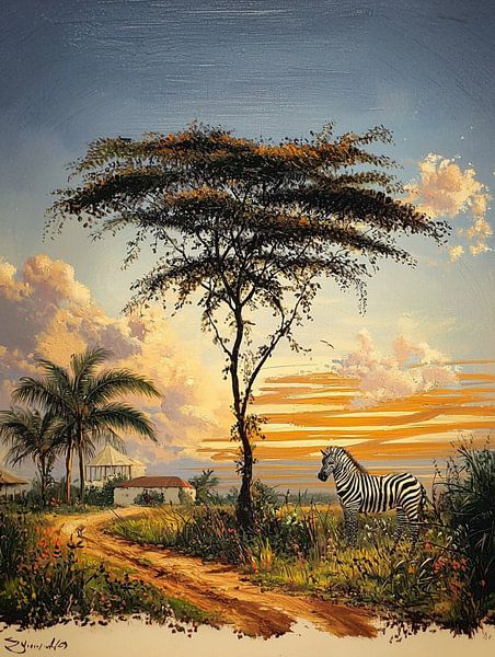 afrikanische Savanne von PixelPrestige