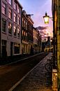 Die Haverstraat in Utrecht bei Dämmerung von André Blom Fotografie Utrecht Miniaturansicht
