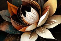 Lotusbloem Abstract II