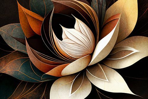 Lotus flower Abstract II