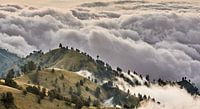 Mount Rinjani Cloudscape van Peter Postmus thumbnail