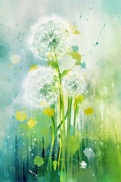 Dandelions by Bert Nijholt