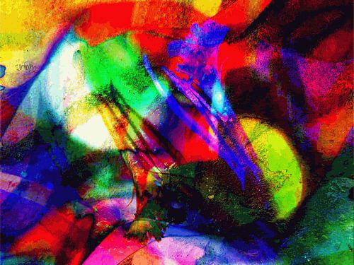 Modern, Abstract Digitaal Kunstwerk – The Difference Between