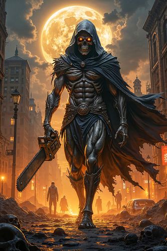 CITY REAPER - De Doodsengel met een Kettingzaag op de Straat
