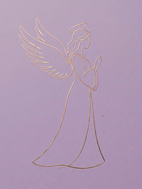 Elegant Guardian Angel Artwork by haroulita