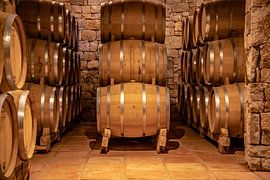 Wine barrels by Thomas Riess