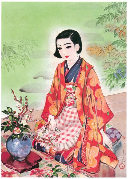 Sudō Shigeru - Frühlingsvorbereitung von Peter Balan