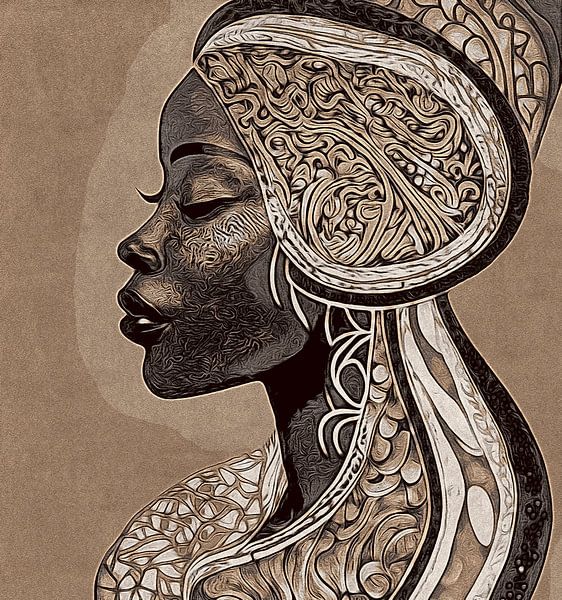 The Rhythmic Beauty of African Dance van Moonheart Artworks