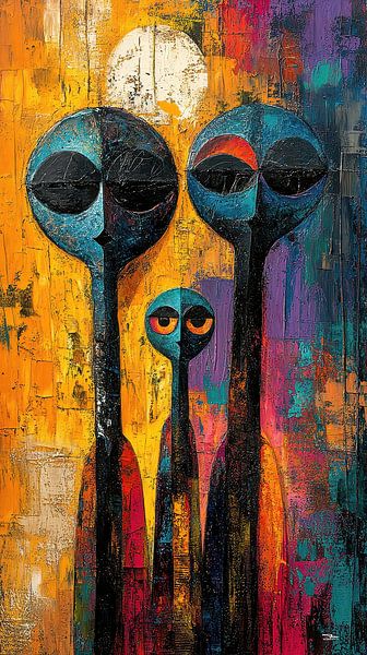 Afrikanische Kunst - Afrikanische Kunst von Gelissen Artworks