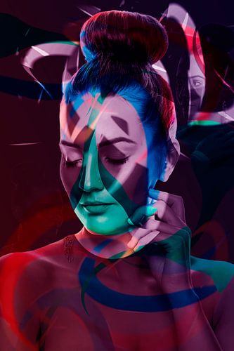 Nude and eroticism and sensuality