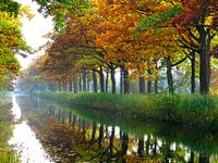 Herfst kleurt het Apeldoorns kanaal