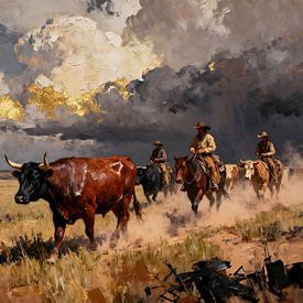 Dust and Thunder Waiting von Johannas Art Creations