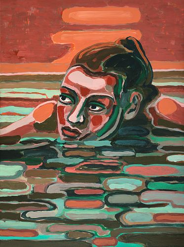 Lichter am Fluss von True Color Stories