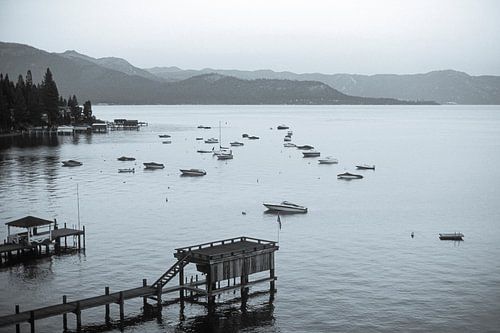 Lake Tahoe in California - analogue b/w photography by Werner Dieterich